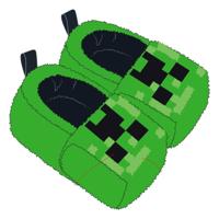 Minecraft Slippers L-XL - thumbnail