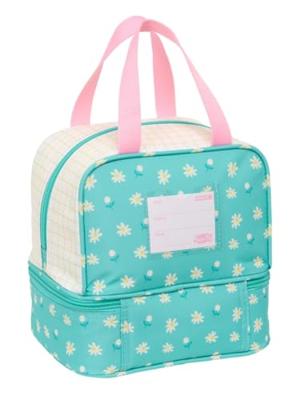 Lunchtrommel Peppa Pig Pretty flowers Geel Munt 20 x 20 x 15 cm