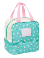 Lunchtrommel Peppa Pig Pretty flowers Geel Munt 20 x 20 x 15 cm - thumbnail