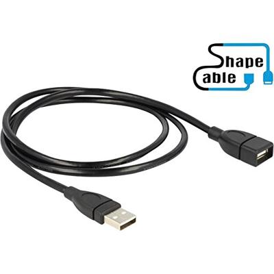 Delock 83498 Kabel USB 2.0 Type-A male > USB 2.0 Type-A female VormKabel 0,35 m - thumbnail
