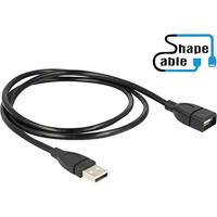 Delock 83498 Kabel USB 2.0 Type-A male > USB 2.0 Type-A female VormKabel 0,35 m - thumbnail