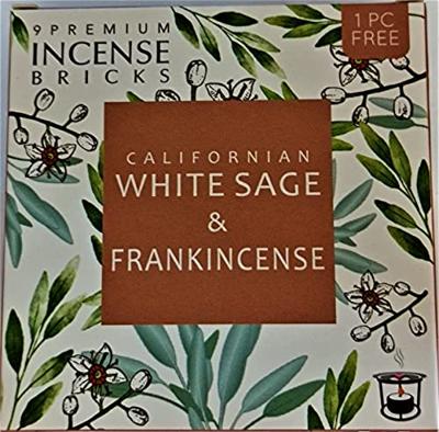 Aromafume Wierookblokjes Witte Salie & Frankincense - 40g