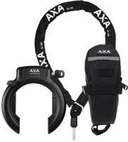 AXA Set ringslot imenso xl +insteekketting ulc 130 bag - zwart - thumbnail