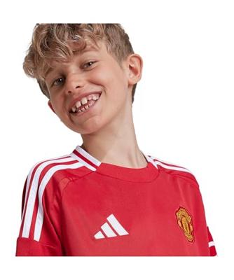 Manchester United Shirt Thuis Junior 2024/2025 - Maat 128 - Kleur: Rood | Soccerfanshop