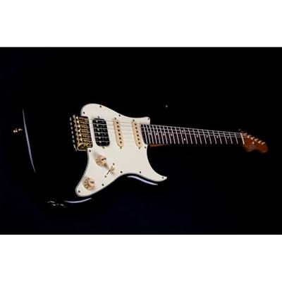 JET Guitars JS-480 Black elektrische gitaar - thumbnail