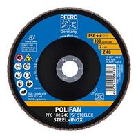 PFERD TOOLS 67764185 Z Psf Steelox Lamellenschijf Diameter 180 mm Boordiameter 22.23 mm 10 stuk(s) - thumbnail