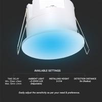 V-TAC VT-81013 23429 Bewegingssensor Wit - thumbnail