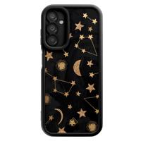 Samsung Galaxy A14 zwarte case - Constellations - thumbnail