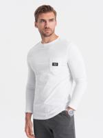 Ombre - San Leo - Longsleeve Heren - Wit - Modaitalia - thumbnail