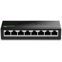 TRENDnet 8-poorts onbeheerde gigabit-schakelaar, TEG-S80G, Desktop Ethernet metalen schakelaar, Ethernet-splitter, ventilatorloos, 16 Gbps schakelcapaciteit, Plug & Play, levenslange bescherming, - thumbnail