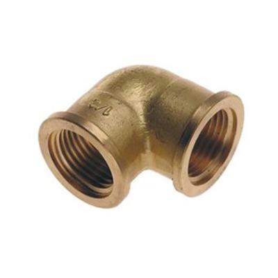 Bonfix messing knie - 3/4 Binnendraad