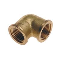 Bonfix messing knie - 3/4 Binnendraad - thumbnail