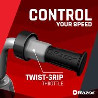RAZOR Motor MX350 Vuil - Zwarte Stickers - thumbnail