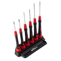 Wiha Set precisieschroevendraaiers | 6-delig | 6-kant met kogelkop | 1 stuk - 42993 42993 - thumbnail