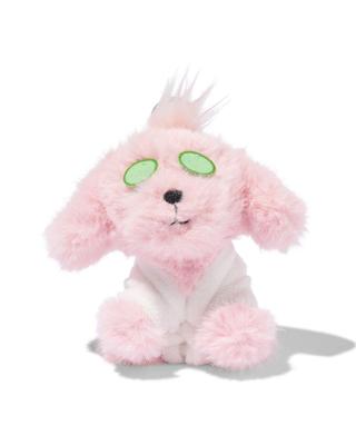 HEMA Sleutelhanger 9x9x12cm hond met badjas