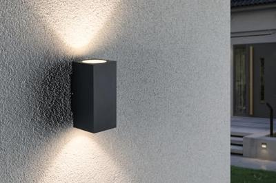 Paulmann Flame 94328 LED-buitenlamp (wand) LED-module LED vast ingebouwd 5.6 W Antraciet