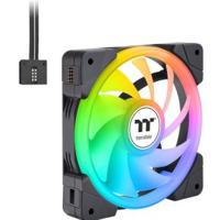 Thermaltake SWAFAN EX14 ARGB Premium Edition PC-ventilator Zwart (b x h x d) 140 x 140 x 25 mm Incl. LED-verlichting - thumbnail