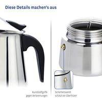 Xavax Espressomaker Van RVS 250 Ml Geschikt Voor Inductie - thumbnail