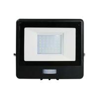 V-Tac LED Bouwlamp | 30W | 3000K | IP65 | met Sensor | Body Zwart - 9335220 - thumbnail