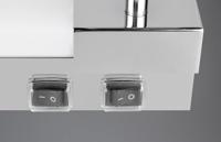 Trio SpiegellampEnrico 90cm - chroom - 281479306 - thumbnail