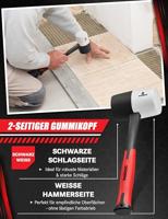 Diggers Rubber Hammer | Rubberen Hamer | Zwart/Wit - DIG999 - thumbnail