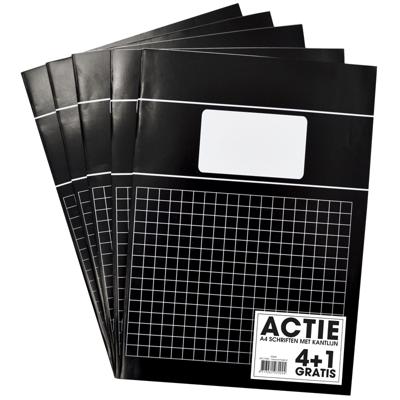 Pk5 Schriften A4 10mm Zwart