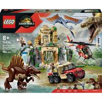 LEGO Jurassic World Spinosaurus en Quetzalcoatlus luchtmissie 76976 - thumbnail