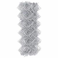 VidaXL Kettenschakelhek zilver 10 x 0,4 m gegalvaniseerd staal - thumbnail