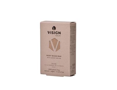 Visign Nature Body wash bar - "het is vijf voor twaalf"