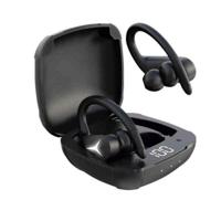 KSIX Sport Buds 2 draadloze sporthoofdtelefoon met Bluetooth 5.1 en microfoon, zweetbestendige sporthoofdtelefoon voor oproepen, muziek, tv en pc - thumbnail