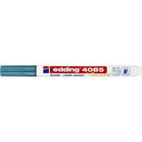 Krijtstift edding 4085 by Securit rond 1-2mm metallic blauw | 10 stuks - thumbnail