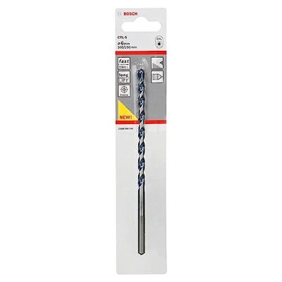 Bosch Accessories CYL-5 2608588145 Carbide Beton-spiraalboor 6 mm Gezamenlijke lengte 100 mm Cilinderschacht 1 stuk(s) Bosch Accessories CYL-5 2608588145 Carbide Beton-spiraalboor 6 mm Gezamenlijke lengte 100 mm Cilinderschacht 1 stuk(s)