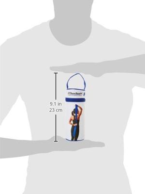 Theraband 2,5 m in tasje zeer zwaar - blauw