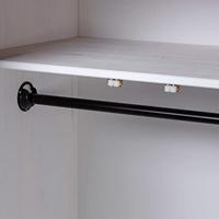 Kledingkast Panama Range 80x50x171,5 cm massief grenenhout wit - thumbnail