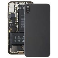 Batterij backcover met terug Camera Bezel & Lens & zelfklevende voor iPhone XS Max(Black) - thumbnail