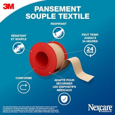 Nexcare 3m Textile Flexibele Tape 4,2mx25mm Nt04-2