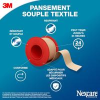 Nexcare 3m Textile Flexibele Tape 4,2mx25mm Nt04-2 - thumbnail