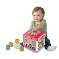 VTech Baby activiteiten kubus - roze - thumbnail