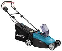 Makita DLM382PT2 Accu Grasmaaier 38cm 2x18V 5.0Ah - thumbnail