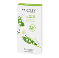 Yardley London zeep lily of the valley 3x100gr. - thumbnail