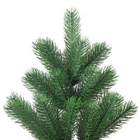 VidaXL Kunstkerstboom nordmann 210 cm groen - thumbnail