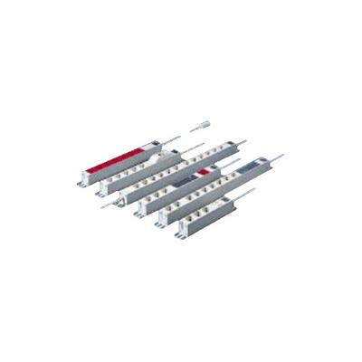 Rittal DK 7240.260 Stekkerdoos Zevenvoudig, Met apparaatbus Aluminium Rood 1 stuk(s)