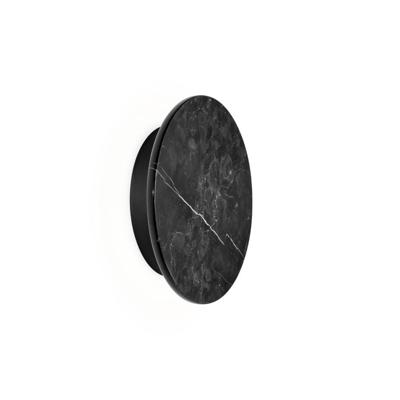 Wever Ducre Miles Round 2.0 Wandlamp - Zwart Marmer