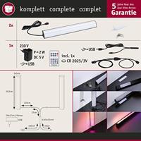 Paulmann 78878 LED-strip basisset Met USB-aansluiting 5 V RGB 1 set(s) - thumbnail
