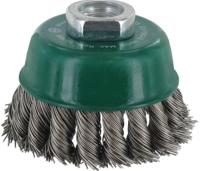 Ivana komborstel M14 65x0,5mm getordeerd RVS-draad 51716 - thumbnail