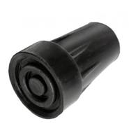 Kruk en stokdoppen 16 mm zwart - thumbnail