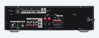 Sony STR-DH590 AV-receiver (5.2-kanaal, 4K HDR, verbinding via HDMI, Bluetooth en USB) zwart