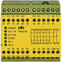 PILZ PNOZ X9 200-230VAC 24VDC 7n/o 2n/c 2so Veiligheidsschakelapparaat 7x NO, 2x NC (b x h x d) 90 x 87 x 121 mm 1 stuk(s) - thumbnail
