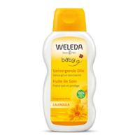 Weleda Calendula baby verzorgende olie 200 Milliliter - thumbnail