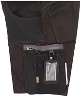 Blåkläder Short met stretch en spijkerzakken 15981343 | Zwart | Maat 64 - 7330509763780 - thumbnail